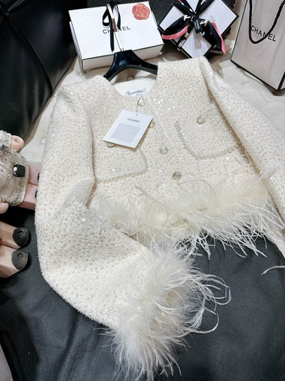 CHL Wool Sequin Jacket Woman  2 Color s' GO