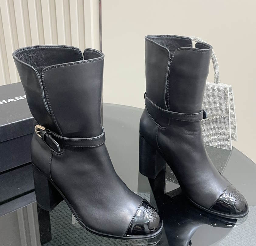 CHL Boots  LOW  2 Color 's Heels Woman