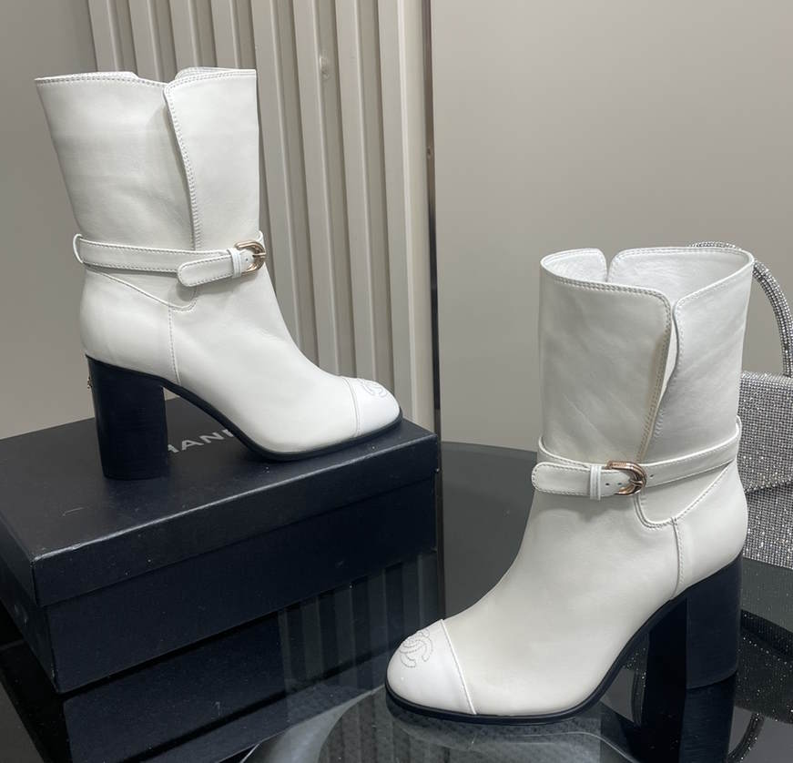 CHL Boots  LOW  2 Color 's Heels Woman