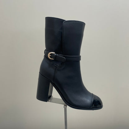 CHL Boots  LOW  2 Color 's Heels Woman