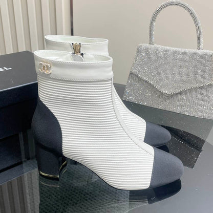 CHL Boots  LOW  2 Color 's Heels Woman