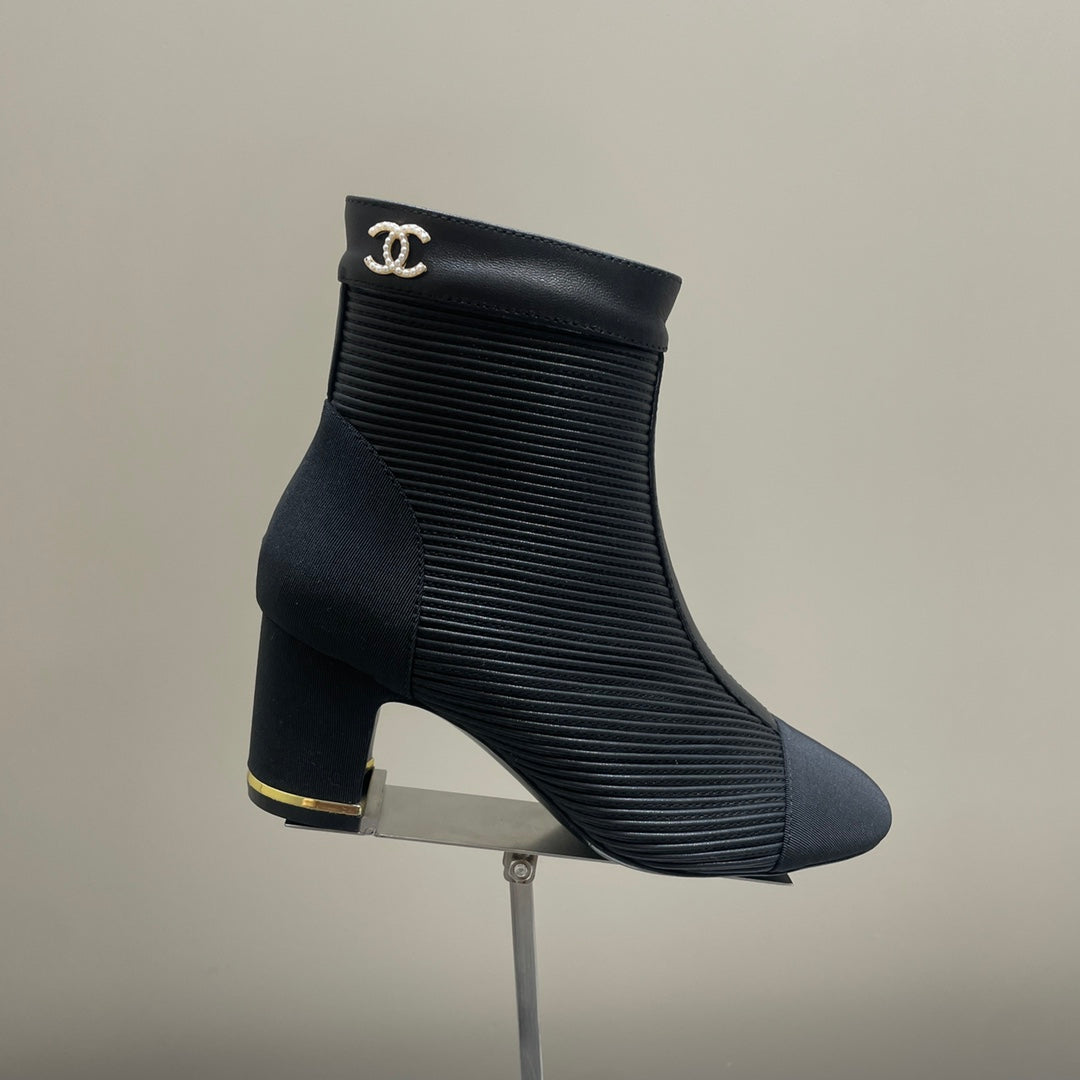 CHL Boots  LOW  2 Color 's Heels Woman