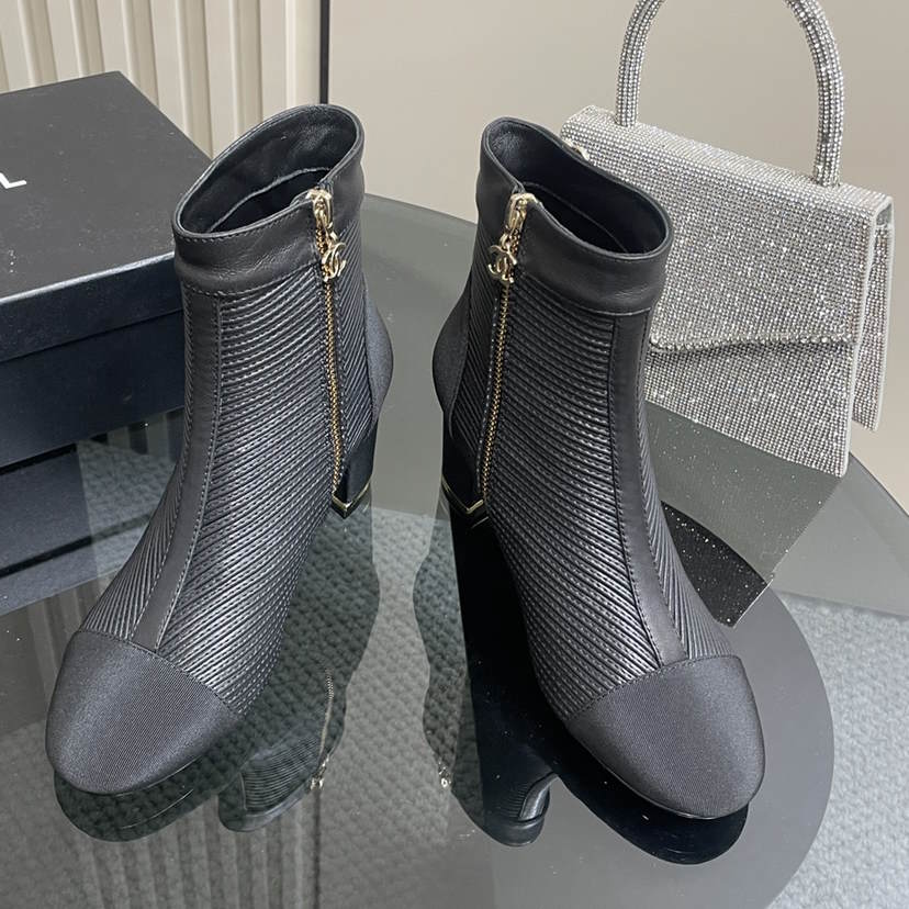 CHL Boots  LOW  2 Color 's Heels Woman