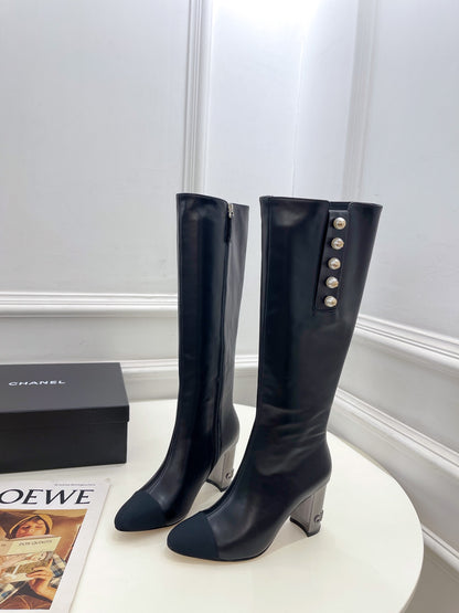 CHL  Boots Heels High 2 Color 's
