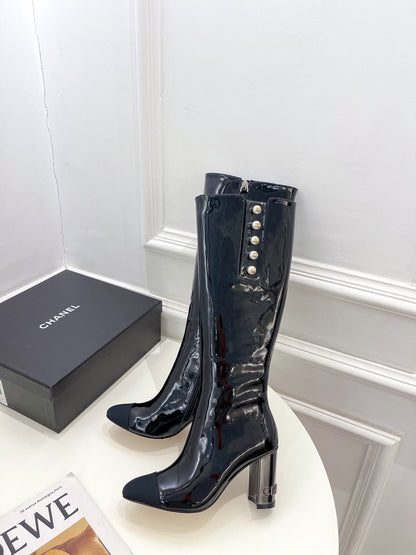 CHL  Boots Heels High 2 Color 's