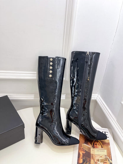 CHL  Boots Heels High 2 Color 's