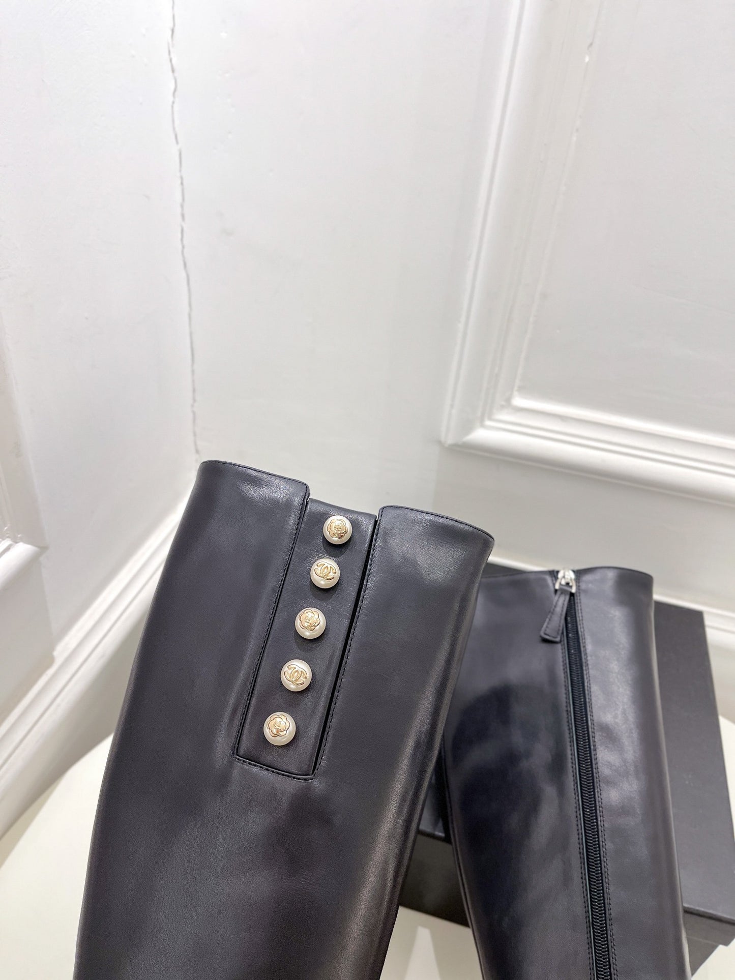 CHL  Boots Heels High 2 Color 's