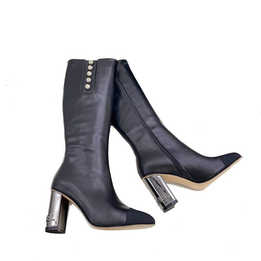 CHL  Boots Heels High 2 Color 's