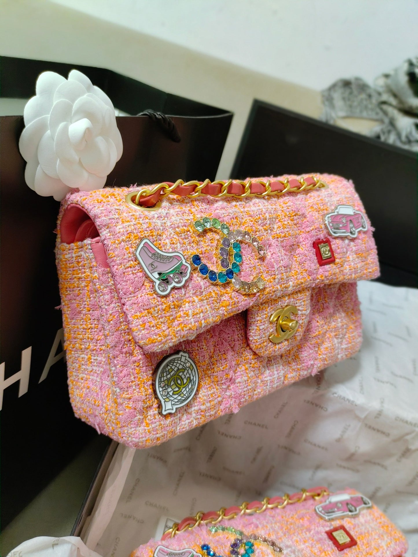 CHL Bag 20 cm Tweed