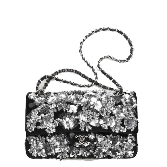 CHL Bag  25 Cm Black Sequin