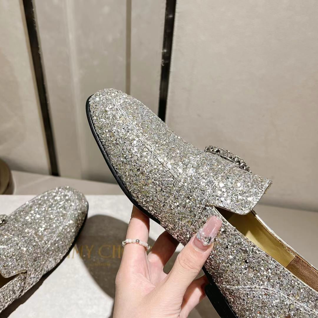 CHU   Shoes Logo Silver