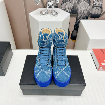CHL Woman Trainers Sneakers High  2 Color 's