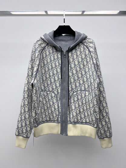 CHD  Jacket 2 Side Monogram Hooded