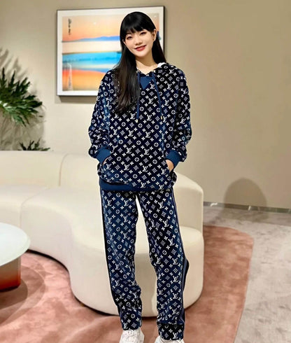 LU  Sport Suits  Woman Hooded