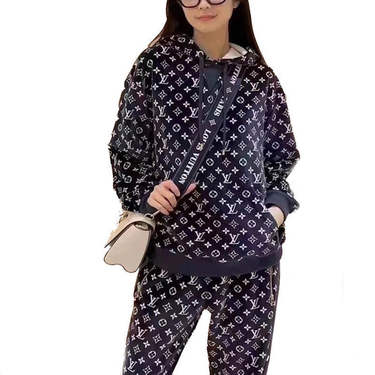 LU  Sport Suits  Woman Hooded
