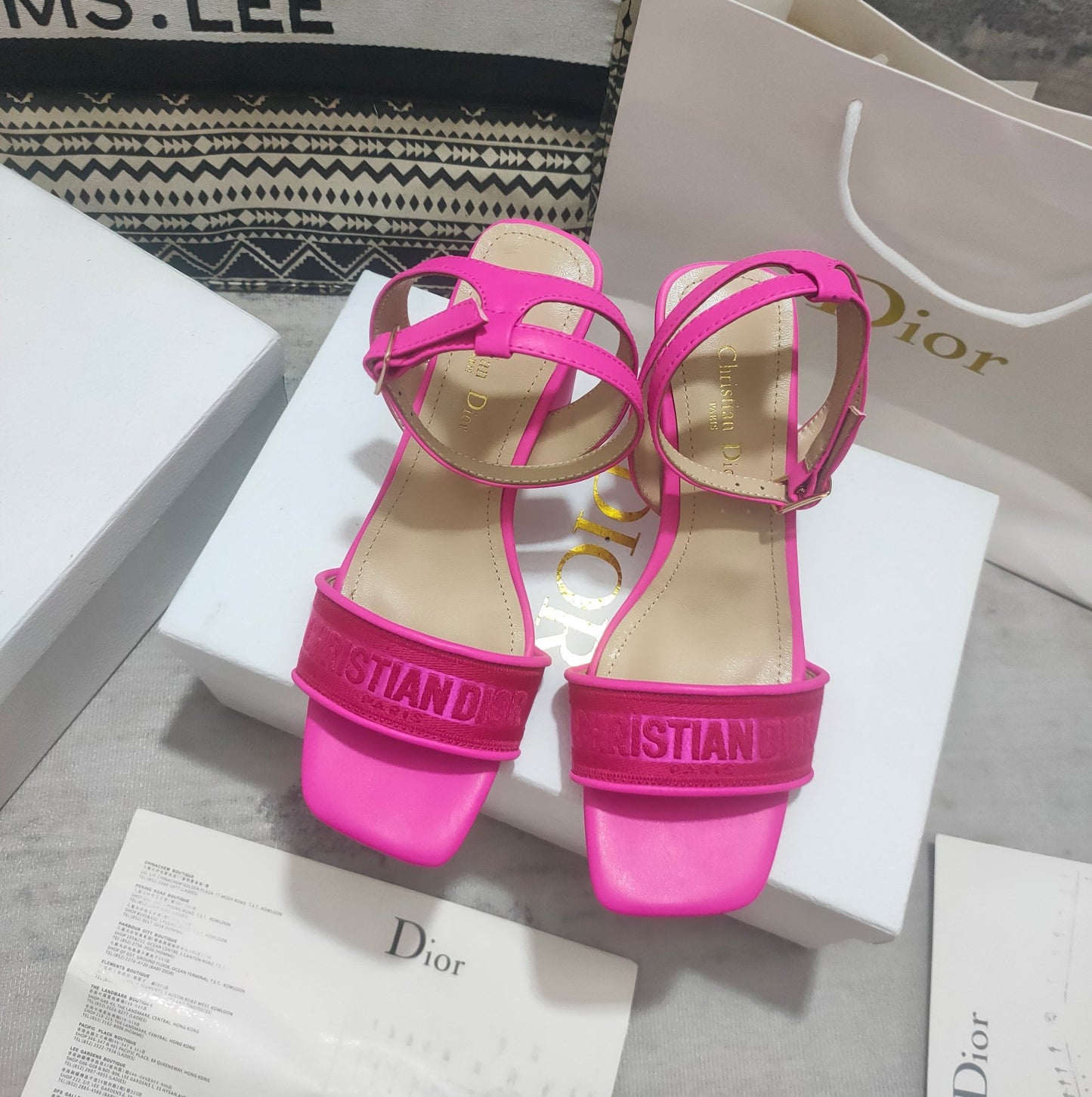 CHD Sandals Monogram  3 Color '