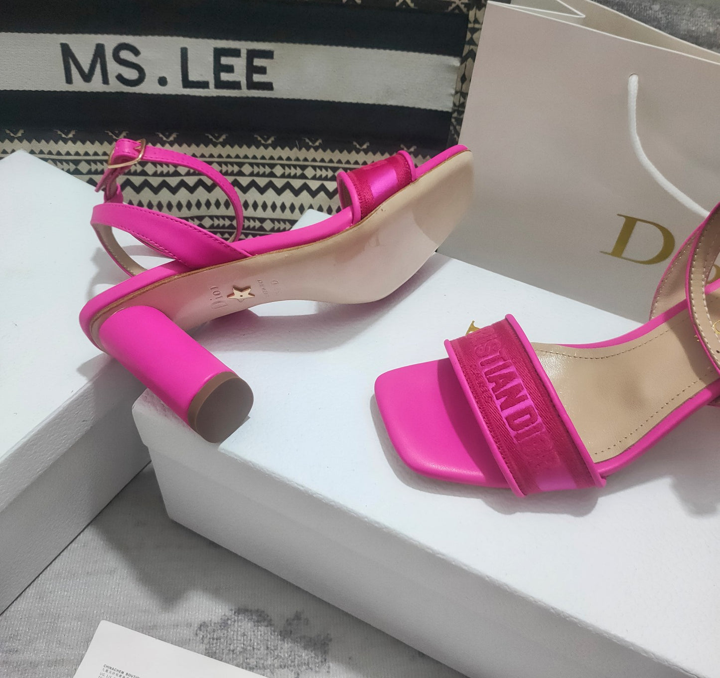 CHD Sandals Monogram  3 Color '
