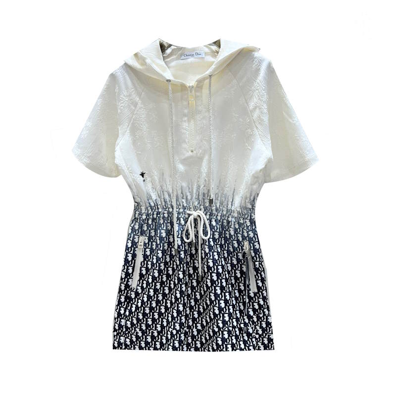 CHD Short Dress Hooded