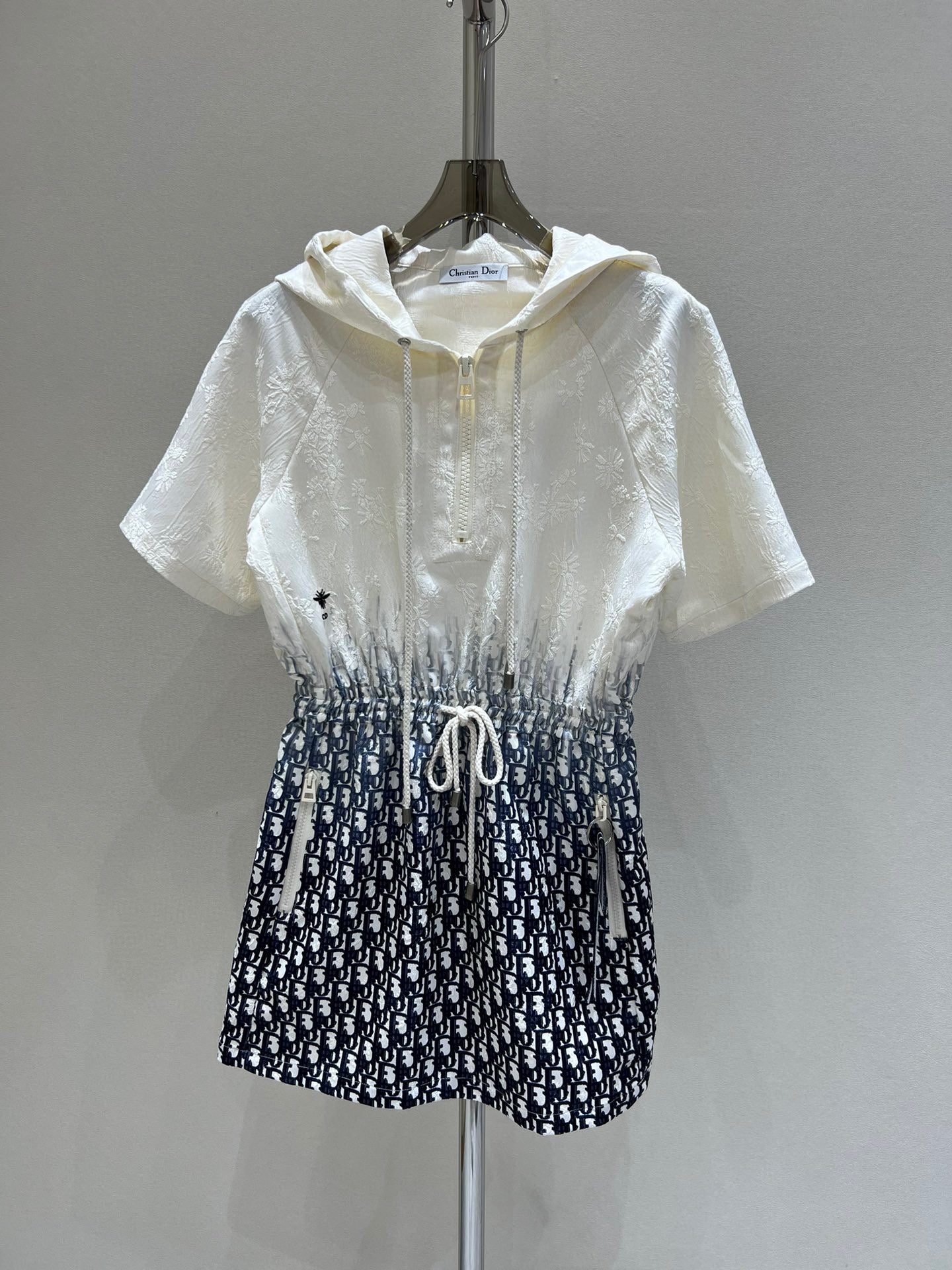 CHD Short Dress Hooded