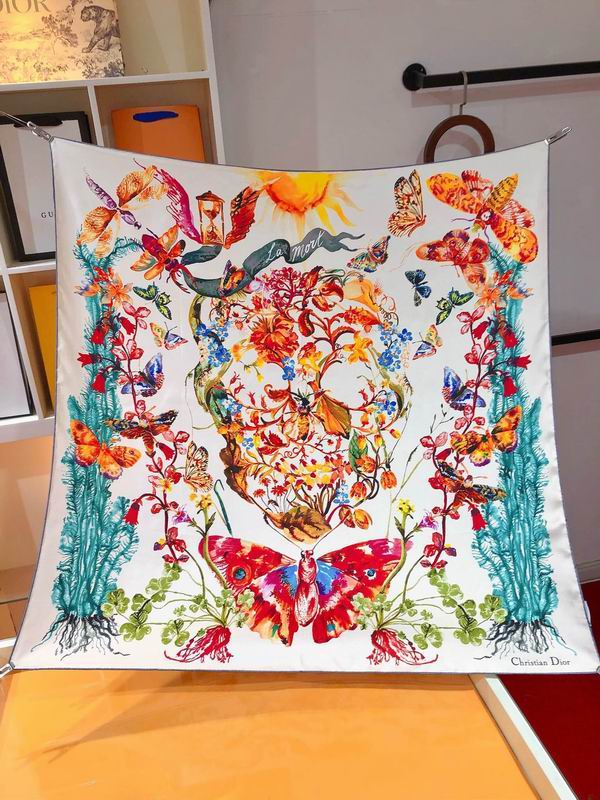 CHD  Silk  Scarf 2 Color 's