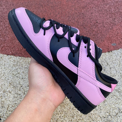 N*KE Dunk Pink Black Sneakers 46