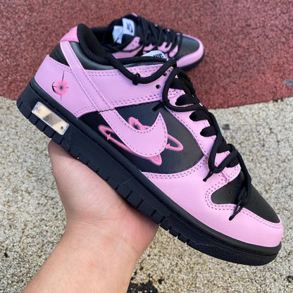 N*KE Dunk Pink Black Sneakers 46