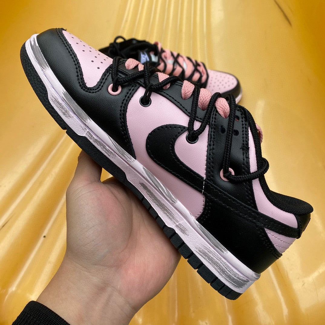 N*ke Pink Black Double xx Sneakers 46