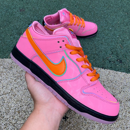 N*KE Dunk Powerpuff Pink  Sneakers