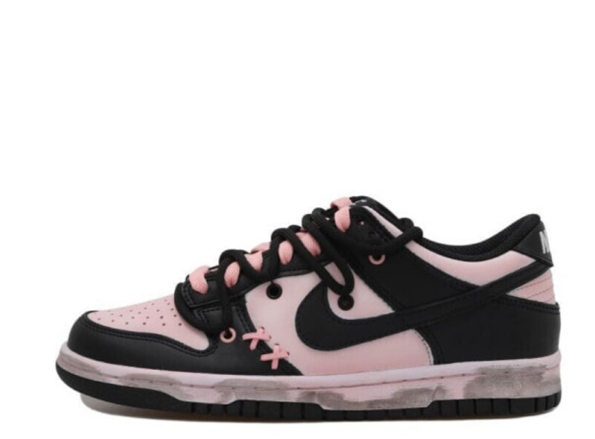 N*ke Pink Black Double xx Sneakers 46