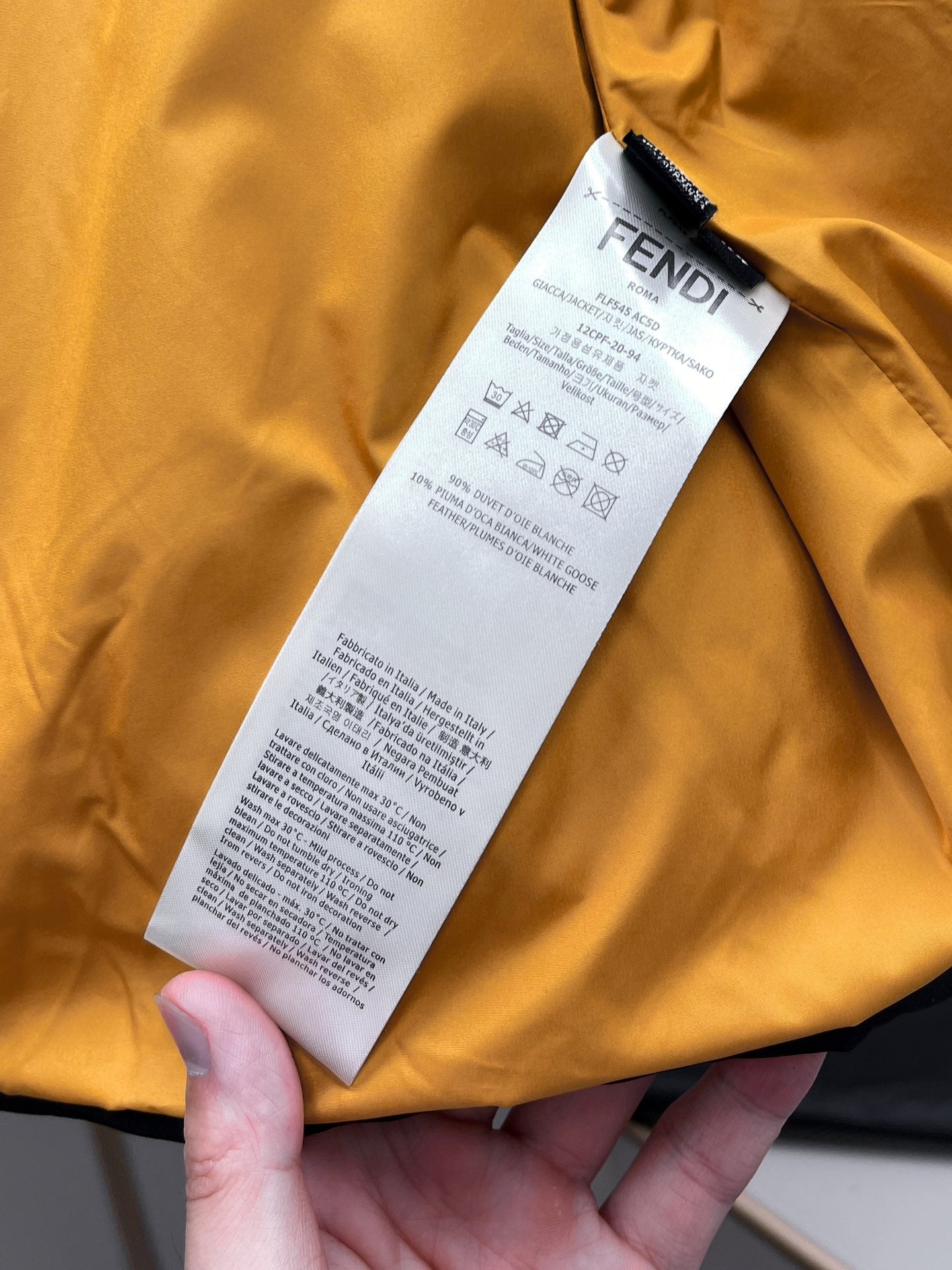 FEN Down Jacket  2 Color 's