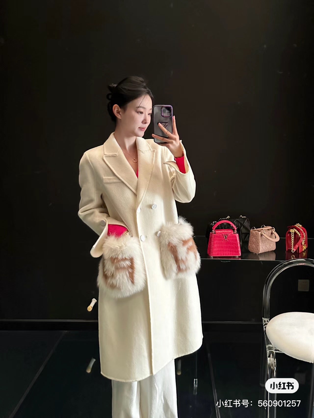 FEN  Jacket Coat  Woman  2 Color's