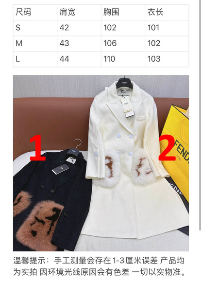 FEN  Jacket Coat  Woman  2 Color's