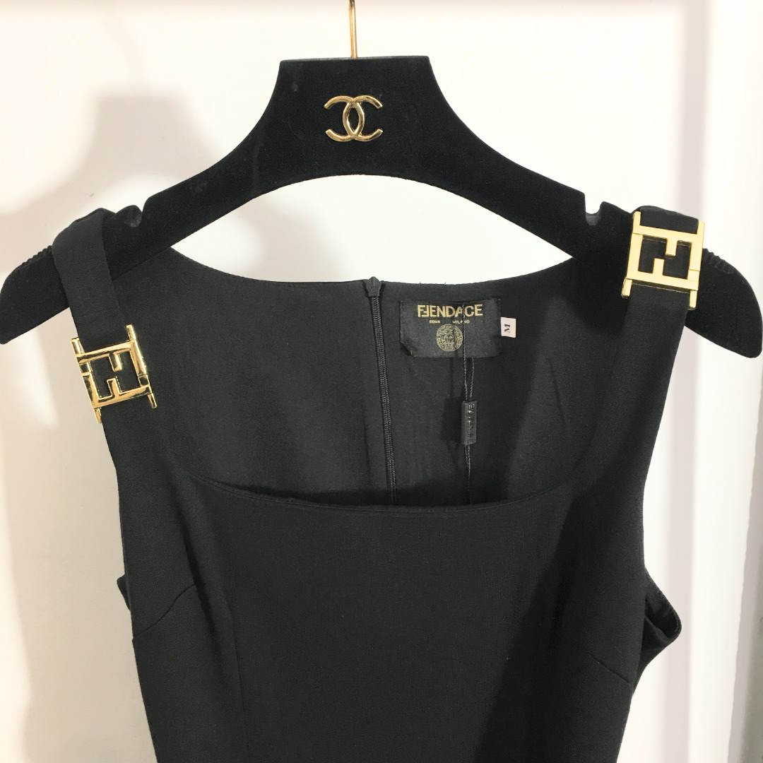 VRC vs FEN Black  Dress