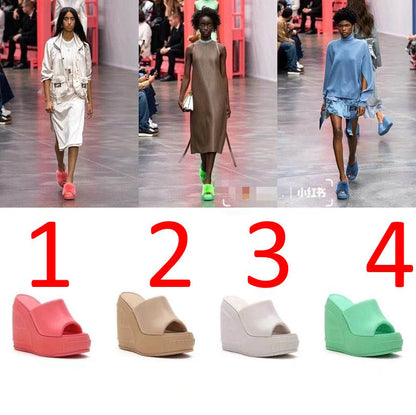 FEN Slippers Wedge Sandals 4 Color 's