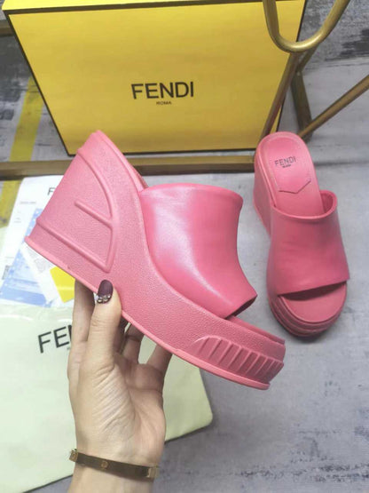 FEN Slippers Wedge Sandals 4 Color 's
