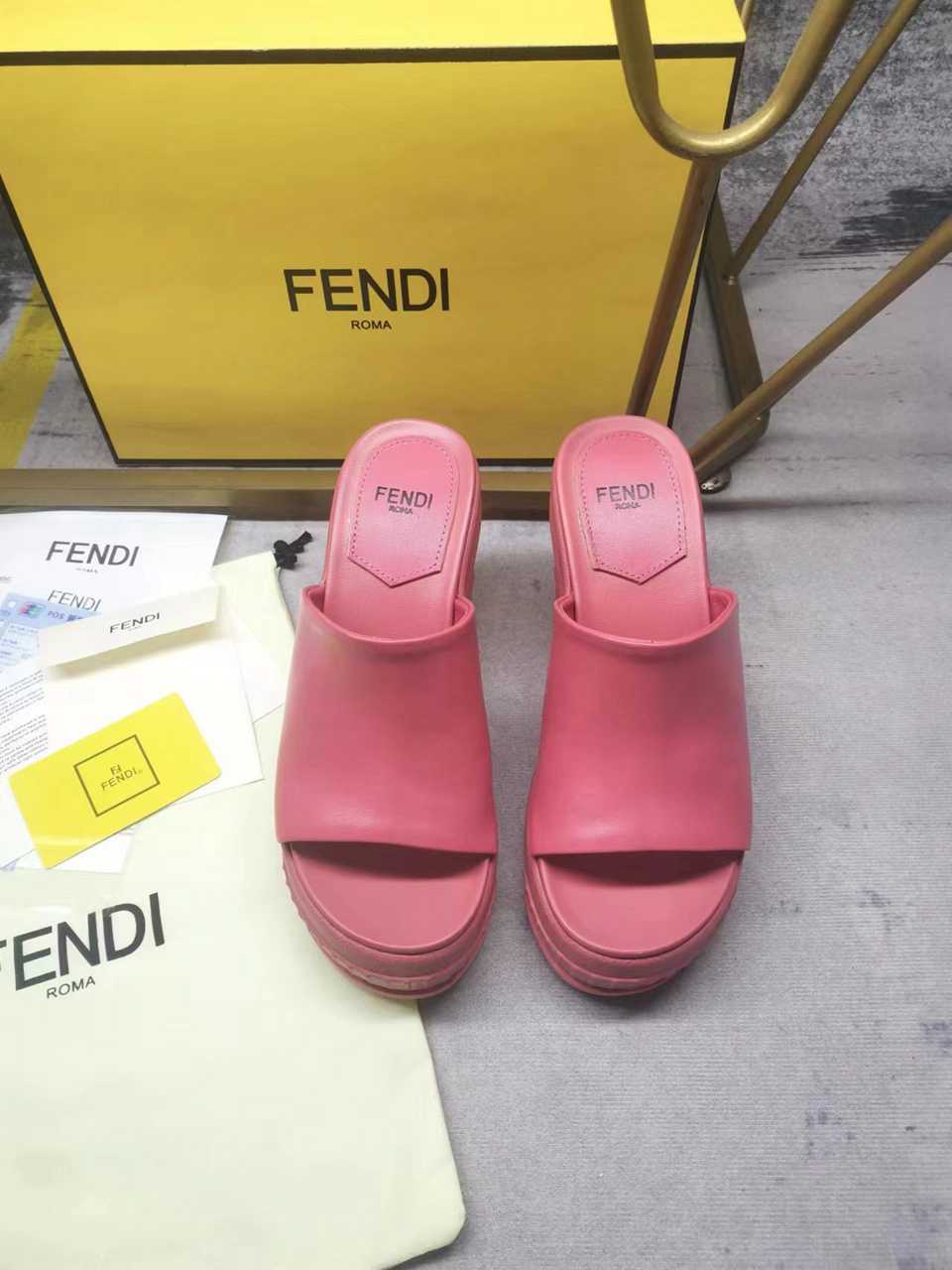 FEN Slippers Wedge Sandals 4 Color 's