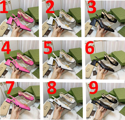 GU  Shoes Heels 9 Color 's