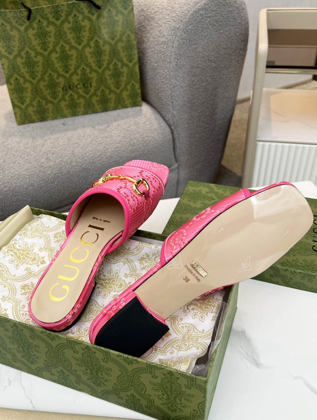 GU Slippers Sandals 6 Color 's