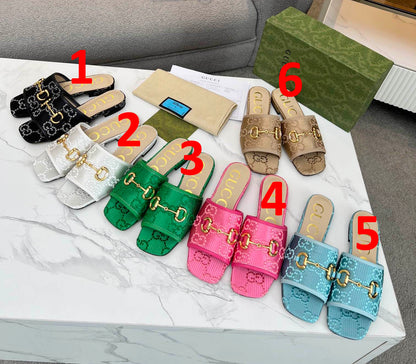 GU Slippers Sandals 6 Color 's