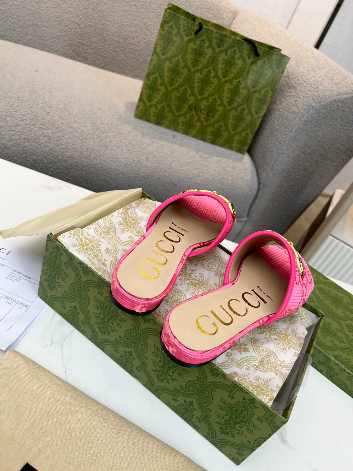 GU Slippers Sandals 6 Color 's