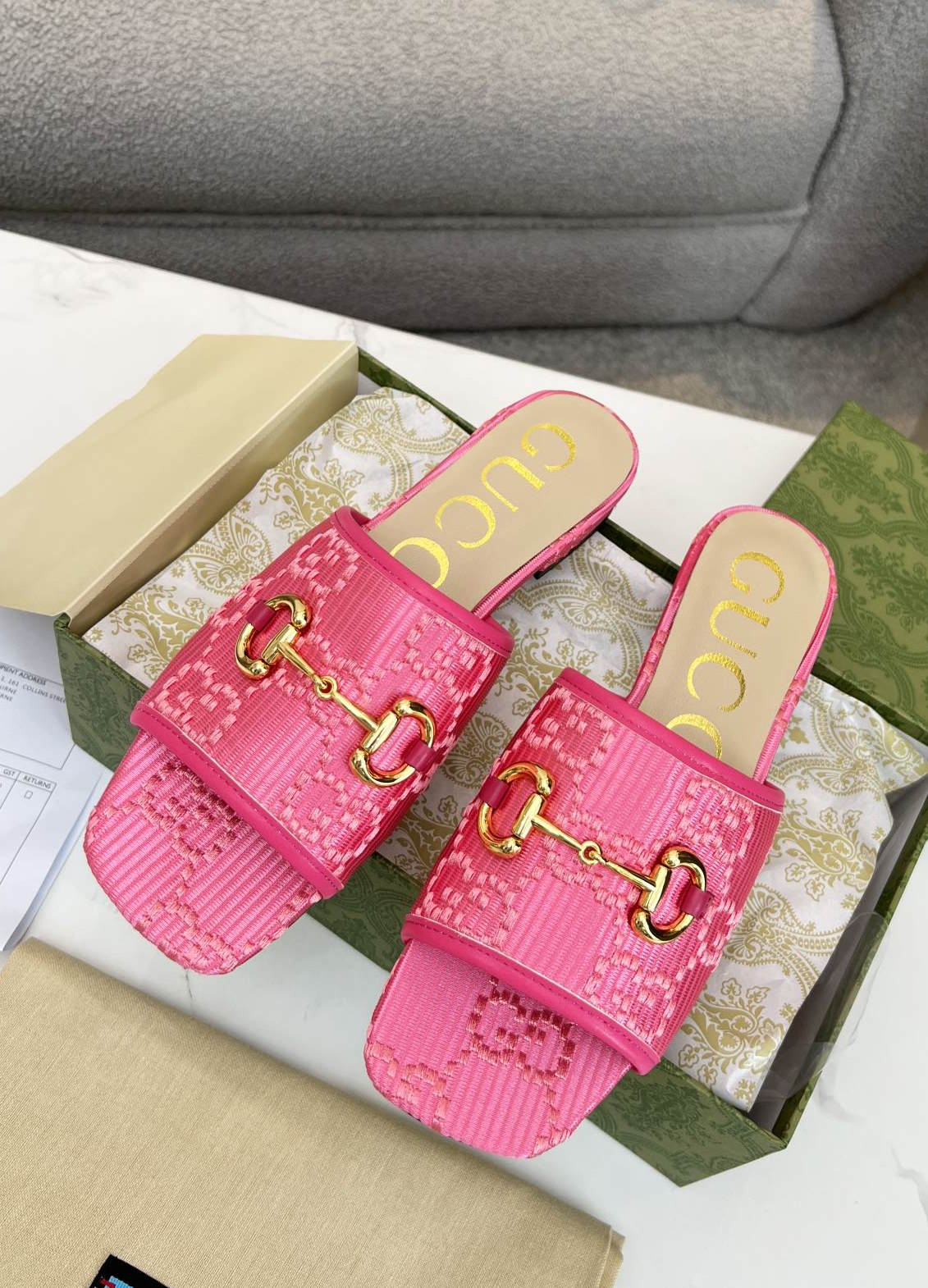 GU Slippers Sandals 6 Color 's