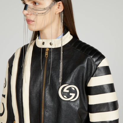 GU Biker Leather Jacket Woman