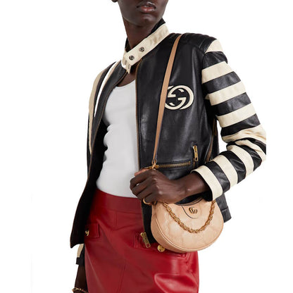 GU Biker Leather Jacket Woman
