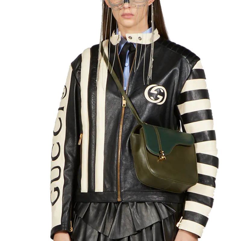 GU Biker Leather Jacket Woman