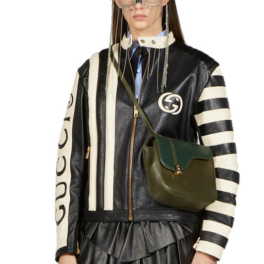 GU Biker Leather Jacket Woman