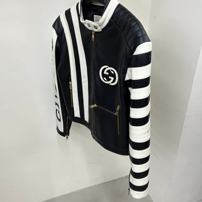 GU Biker Leather Jacket Woman
