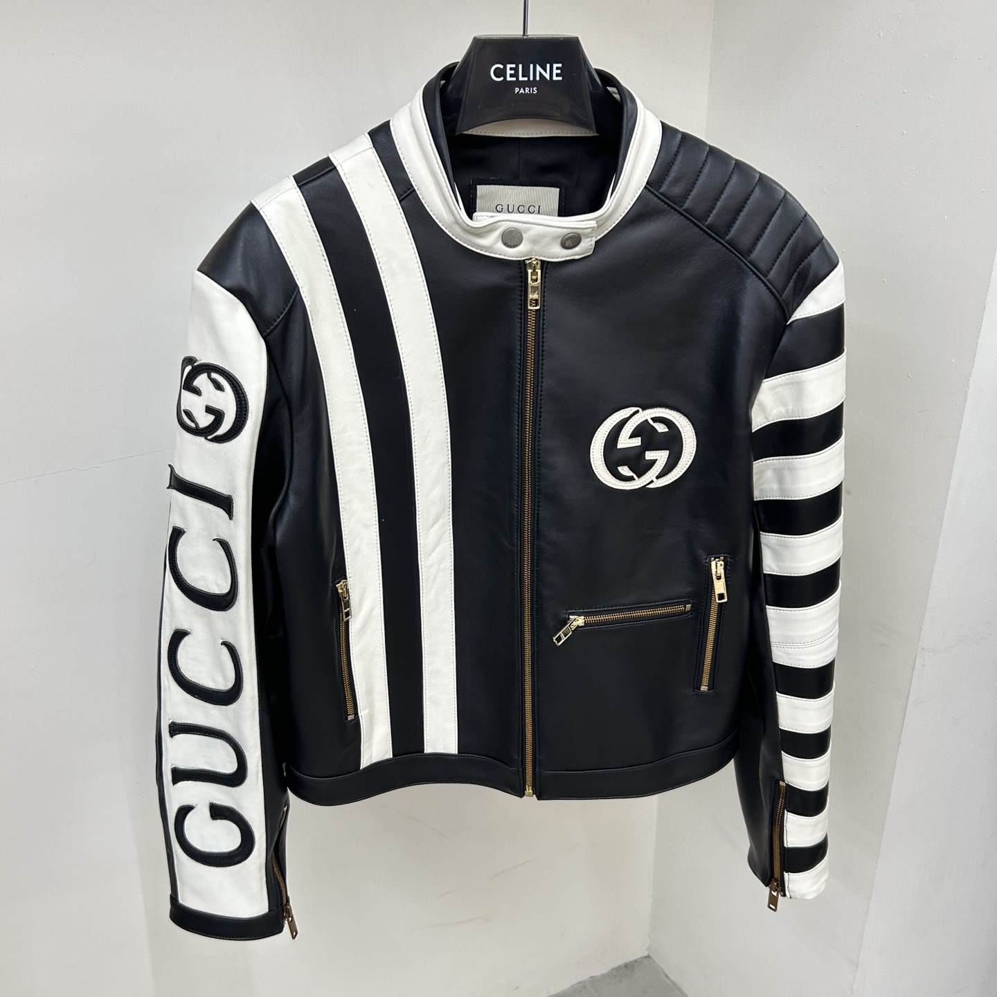 GU Biker Leather Jacket Woman