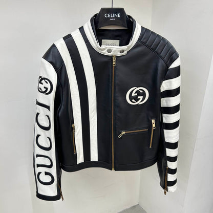 GU Biker Leather Jacket Woman