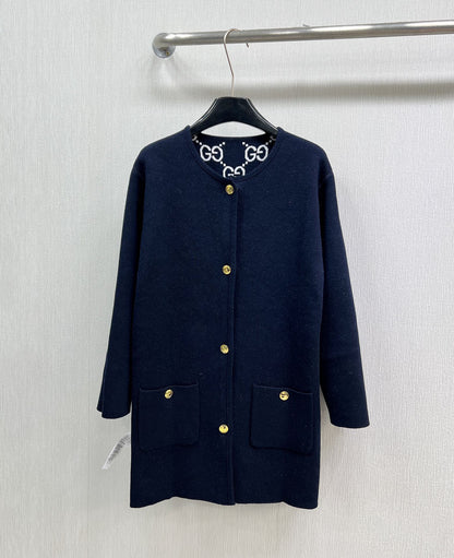 GU Coat Woman  Jacket Cardigan limited 2 Side
