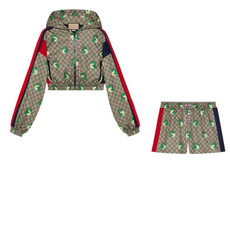 GU  Sport Suits  Woman Dragon print